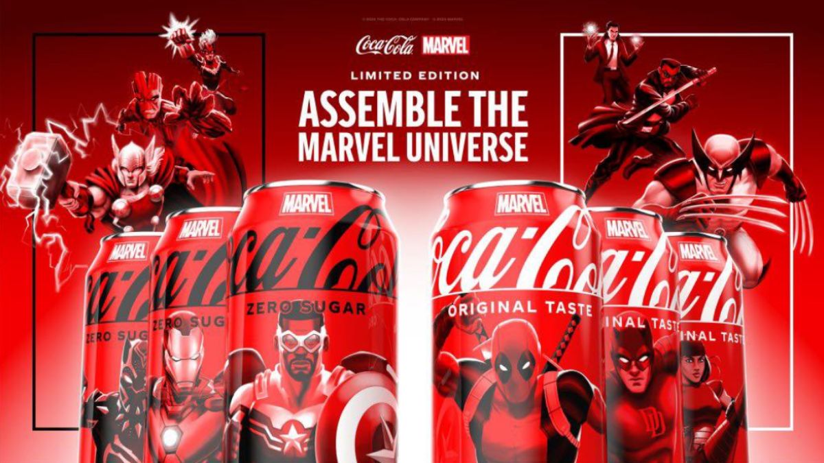 Latas Marvel-CocaCola