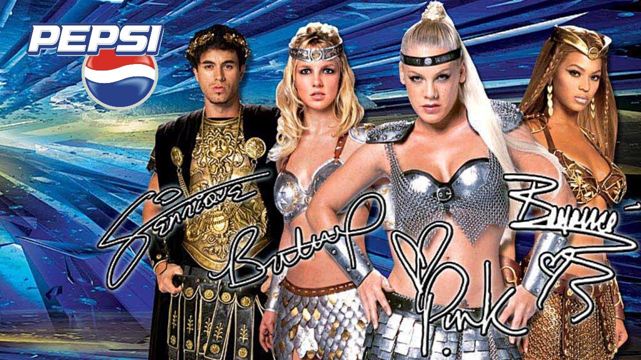 Enrique, Britney, Pink, Beyoncé