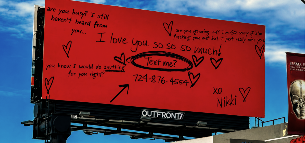 El billboard que parecía una declaración romántica… y terminó siendo una campaña de terror 4 iI love you so so much