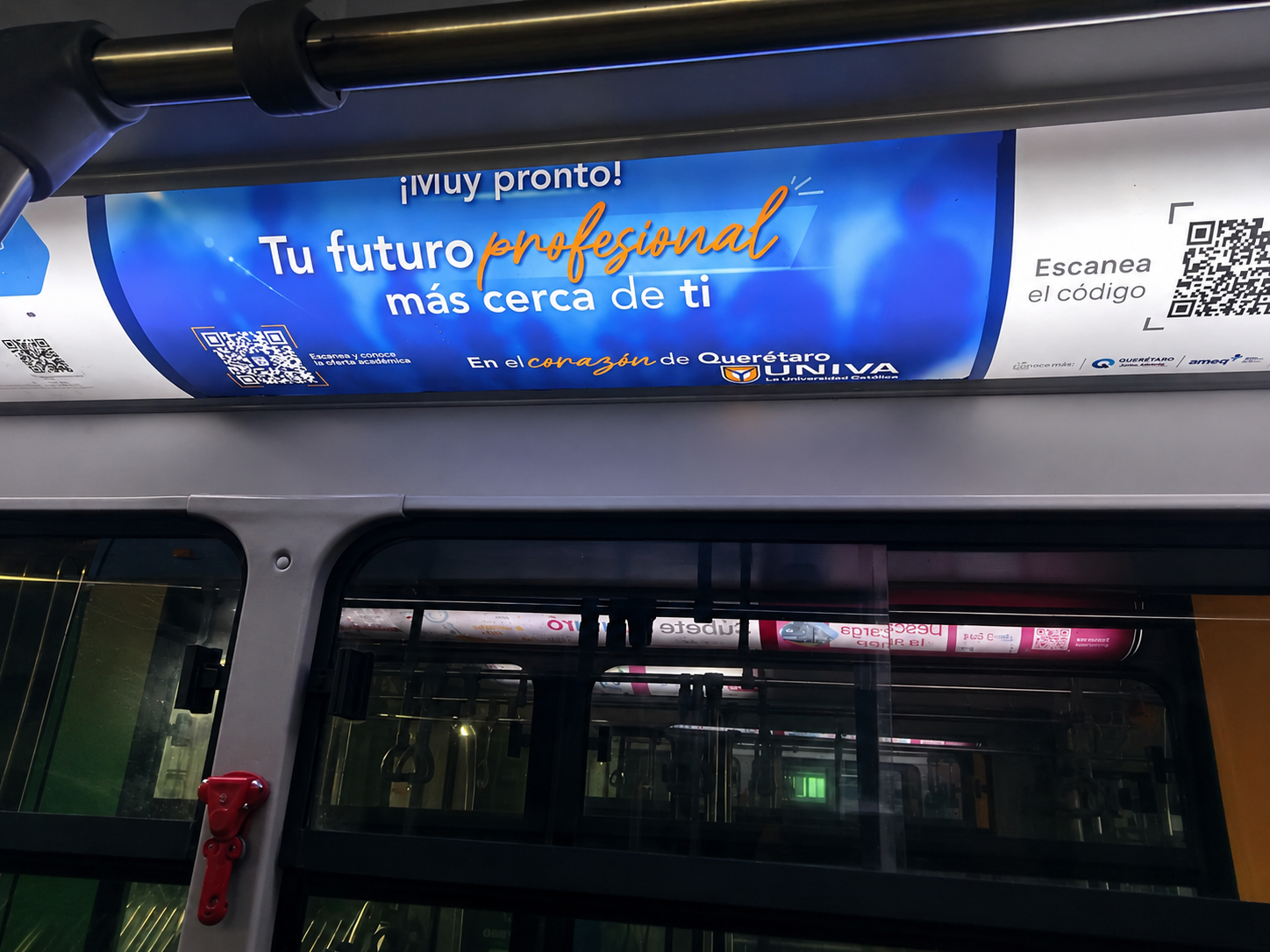 Publicidad en transporte público 2026: listo para llegar a miles de personas todos los días 13 Dovela Qrobus