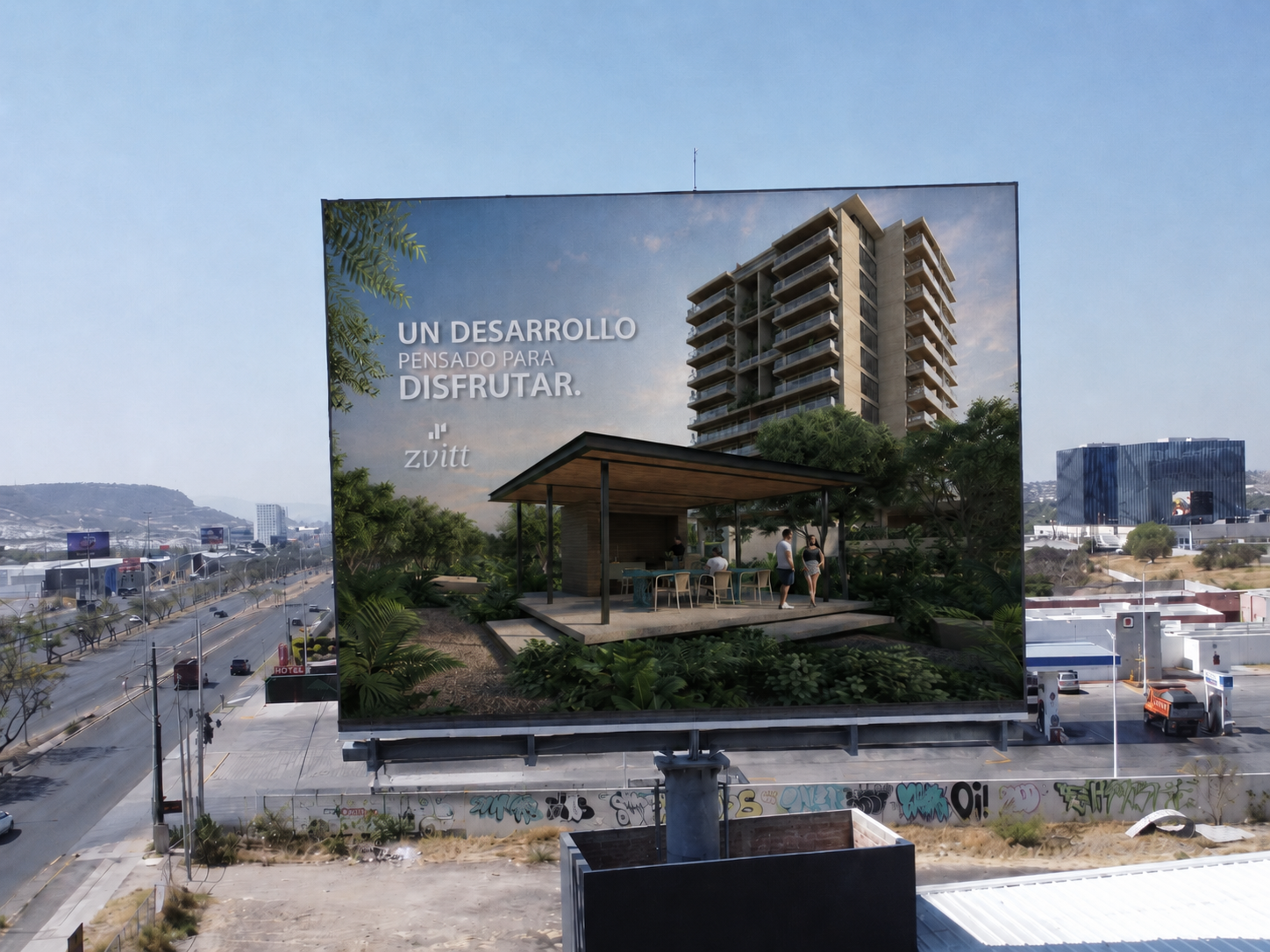 Publicidad exterior para desarrollos inmobiliarios