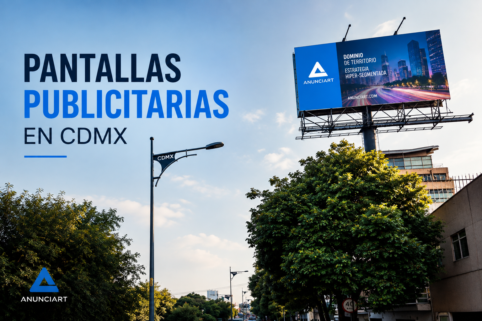 Pantallas publicitarias en CDMX