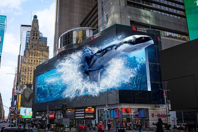 Publicidad DOOH 3D anamórfica: cómo crear anuncios que parecen salirse de la pantalla 16 publicidad DOOH 3D anamórfica